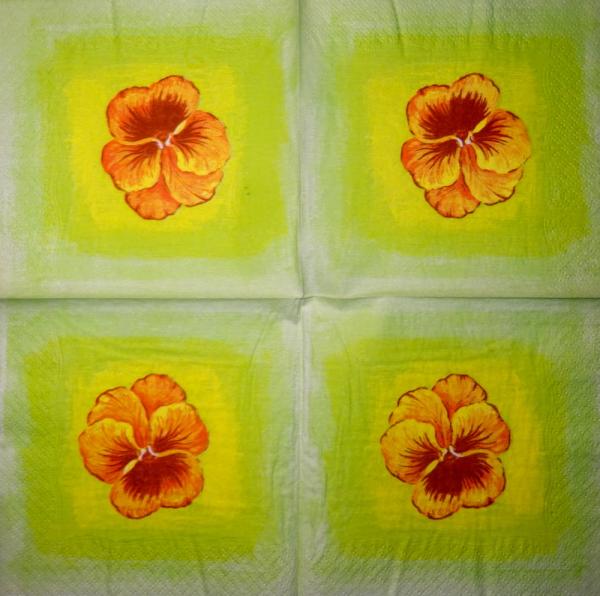 103 Stiefmütterchen - 3-ply - WIDA - 35x35 cm
